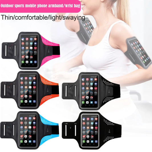 Sports Bag For Phone Armband For Sports Cell Phone Accessories Woman mp3/mp4 Bags Hand Bag Lycra Armband For Running Waterproof Peaceful Pleasures Health and Wellness