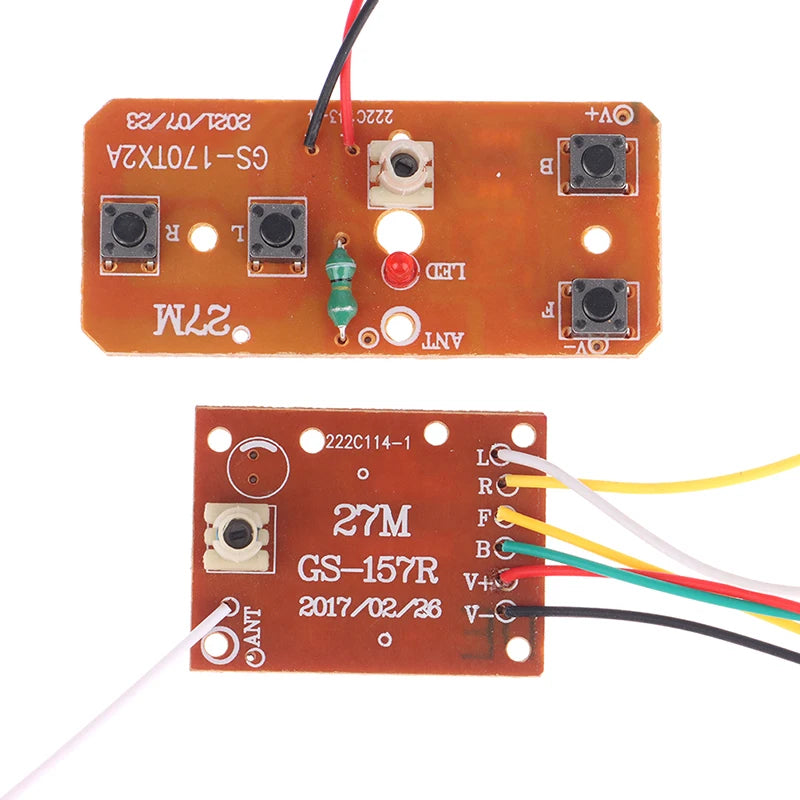 4CH 2.4GHz RC Transmitter Receiver PCB Set – Car & Airplane