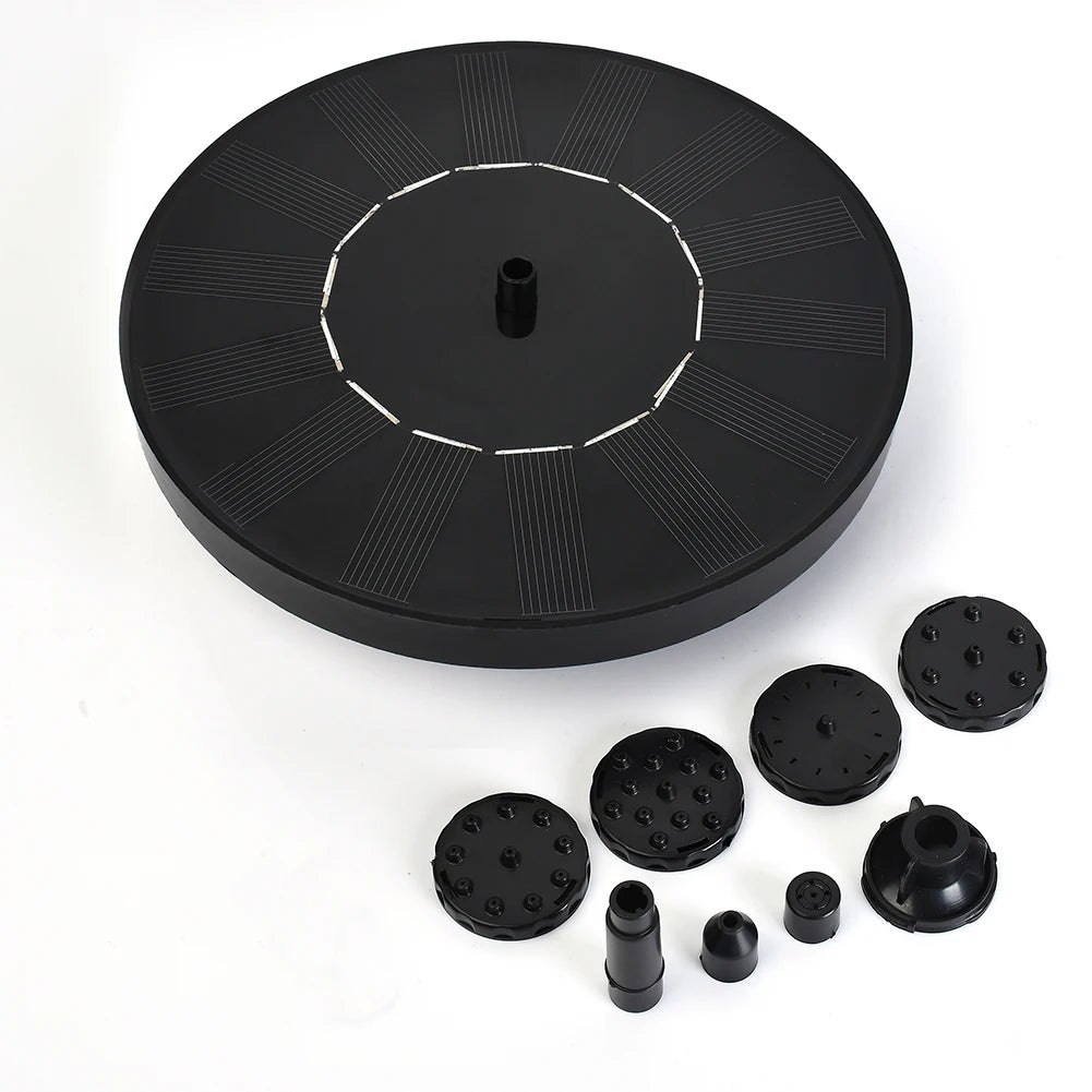 Floating Solar Fountain Pump Kit | Garden, Pool & Bird Bath Peaceful Pleasures Health and Wellness france