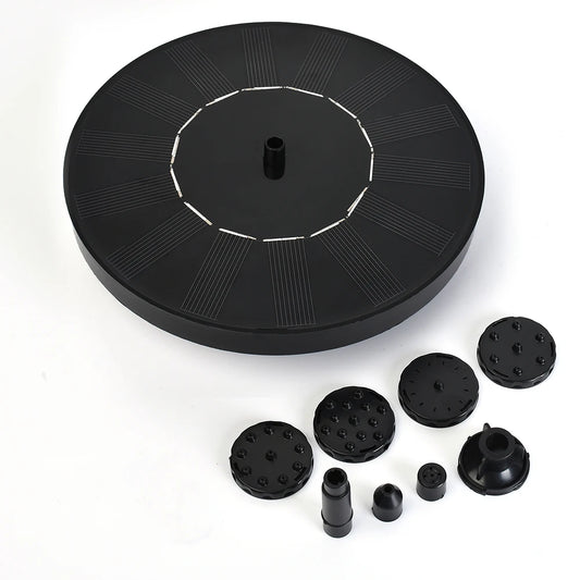 Floating Solar Fountain Pump Kit | Garden, Pool & Bird Bath Peaceful Pleasures Health and Wellness france