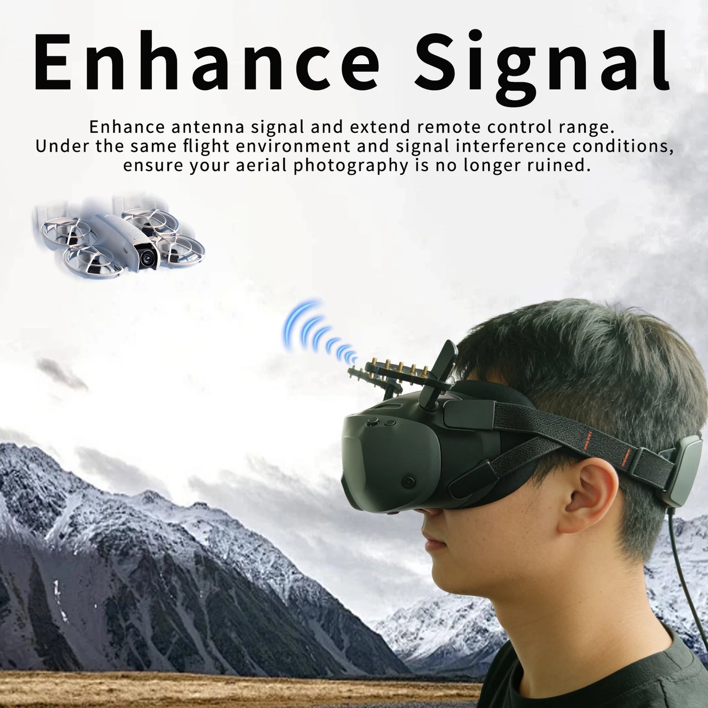 1 Pair Of Antennas For DJI Goggles N3 Antenna Signal Range Extender Peaceful Pleasures Health and Wellness