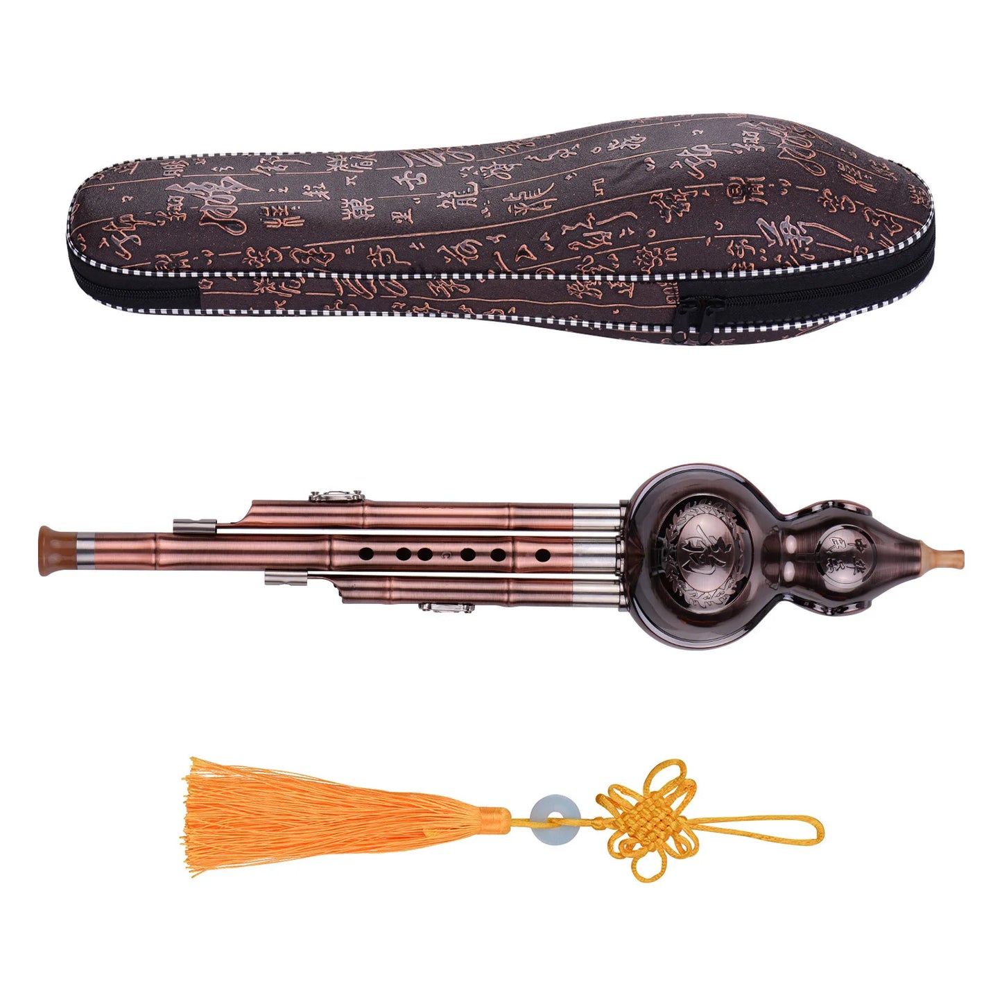 3 Tone C-key Gourd Flute Chinese Traditional Instrument Hulusi