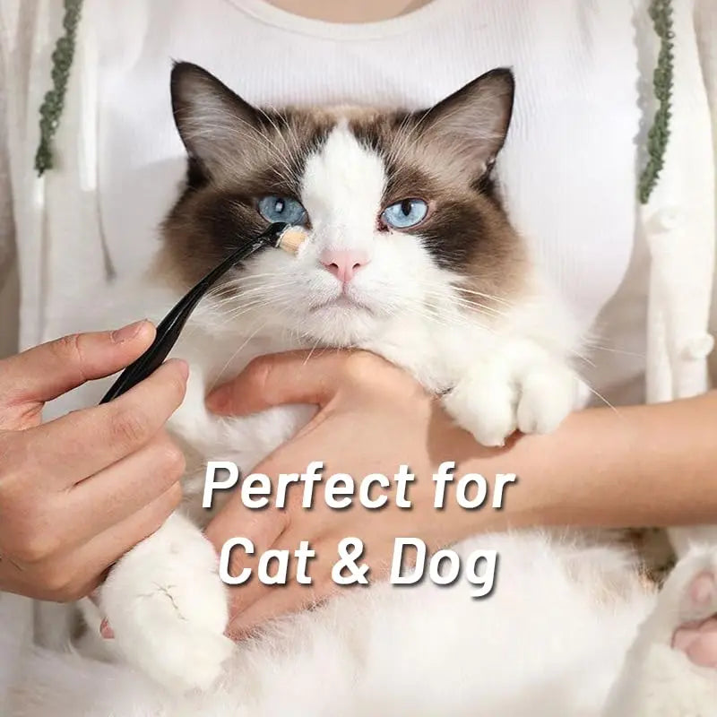 Pet Tear Stain Removal Brush – Eye Cleaning Tool for Dogs & Cats