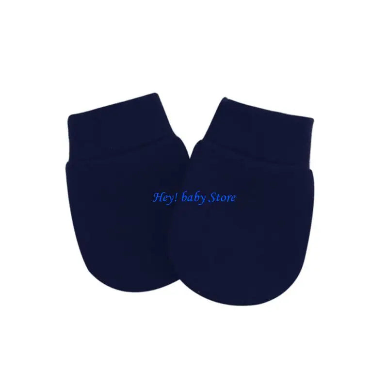 Baby Anti-Scratch Mittens | Newborn Face Protection Gloves 3-Pack
