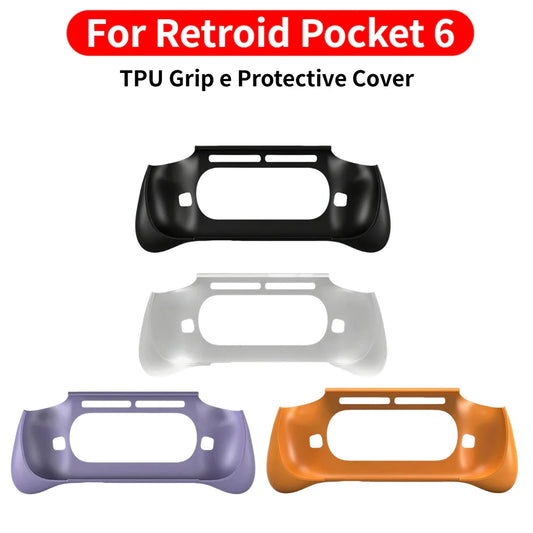 Retroid Pocket 6 TPU Grip Handle Cover – Ergonomic Shell Console Grip Cover Oasis Select