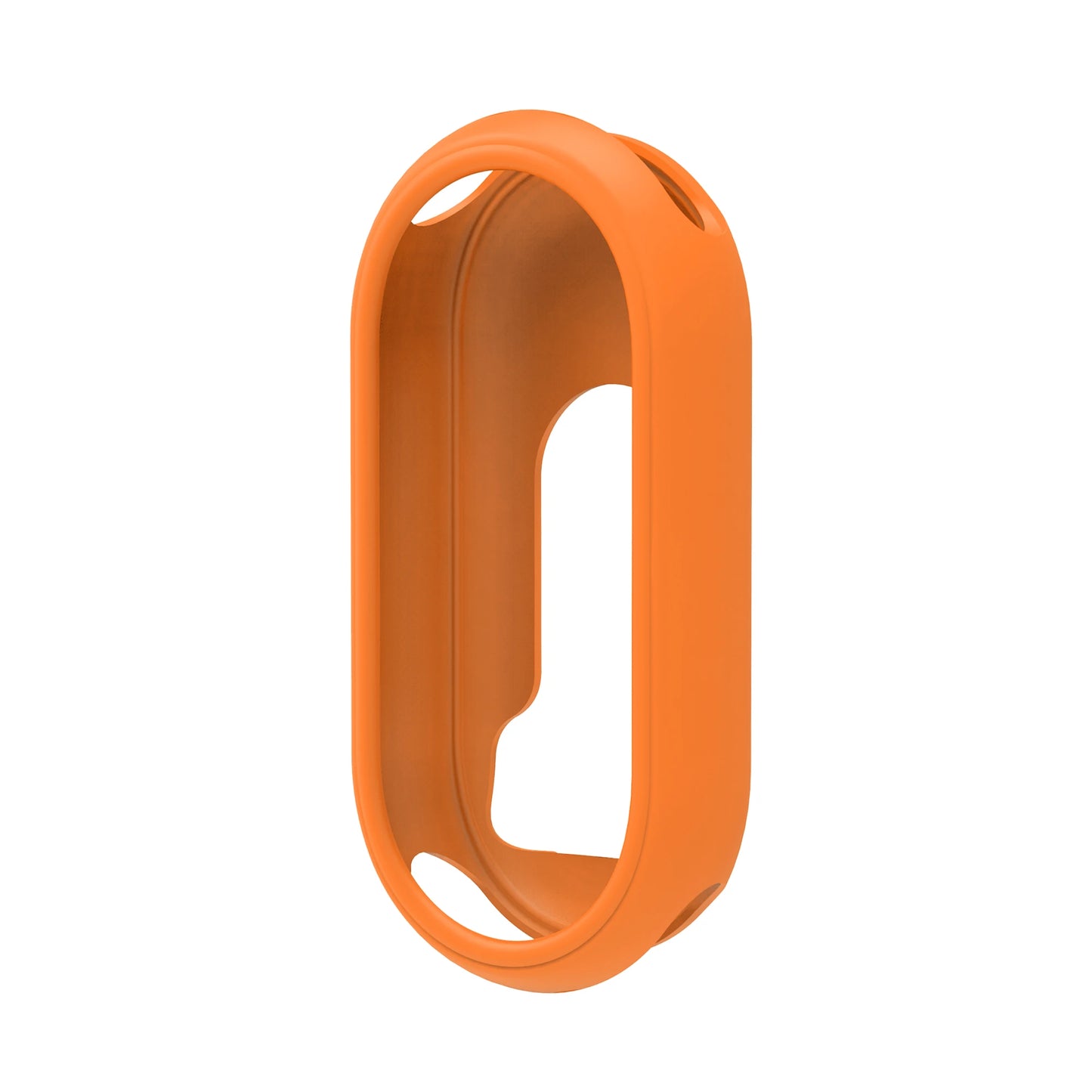 Silicone Case for Xiaomi Mi Band 8/9/10 NFC Shockproof Cover Peaceful Pleasures Health and Wellness orange For Mi Band 8 9 10