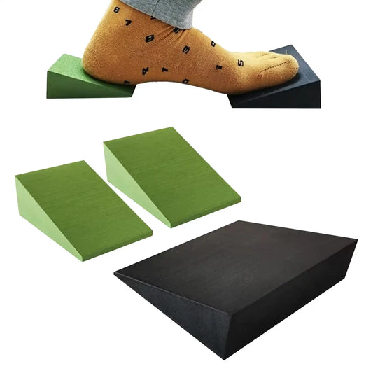 3-Pack EVA Foam Yoga Wedge Slant Boards | Stretch & Squat Yoga Wedge Block Set Oasis Select