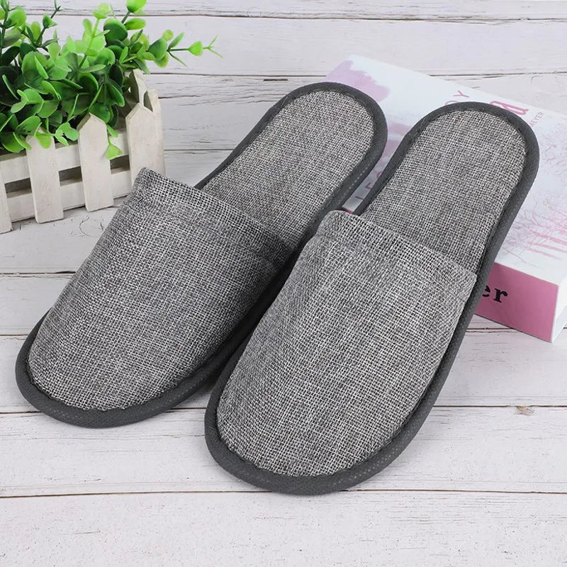 Disposable Hotel Slippers Non-Slip EVA Indoor Guest Slides