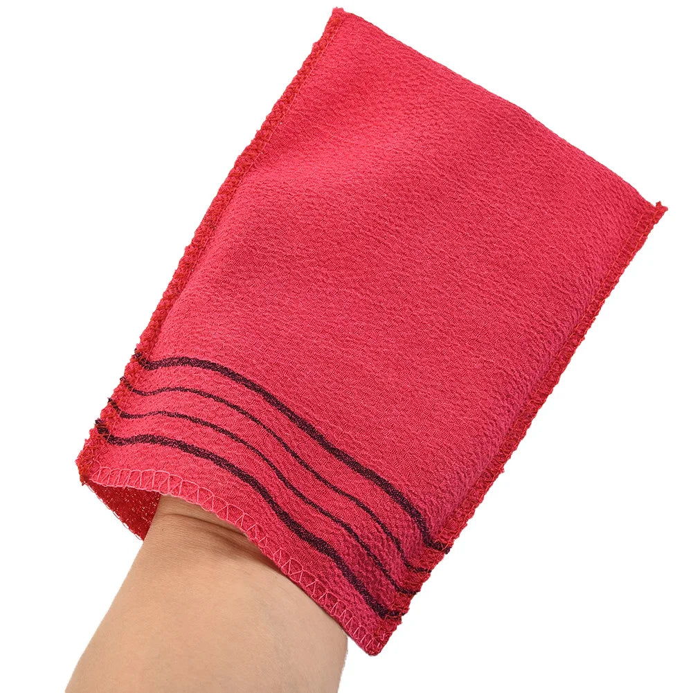Korean Italy Asian Exfoliating Bath Washcloth Body Scrub Shower Soft