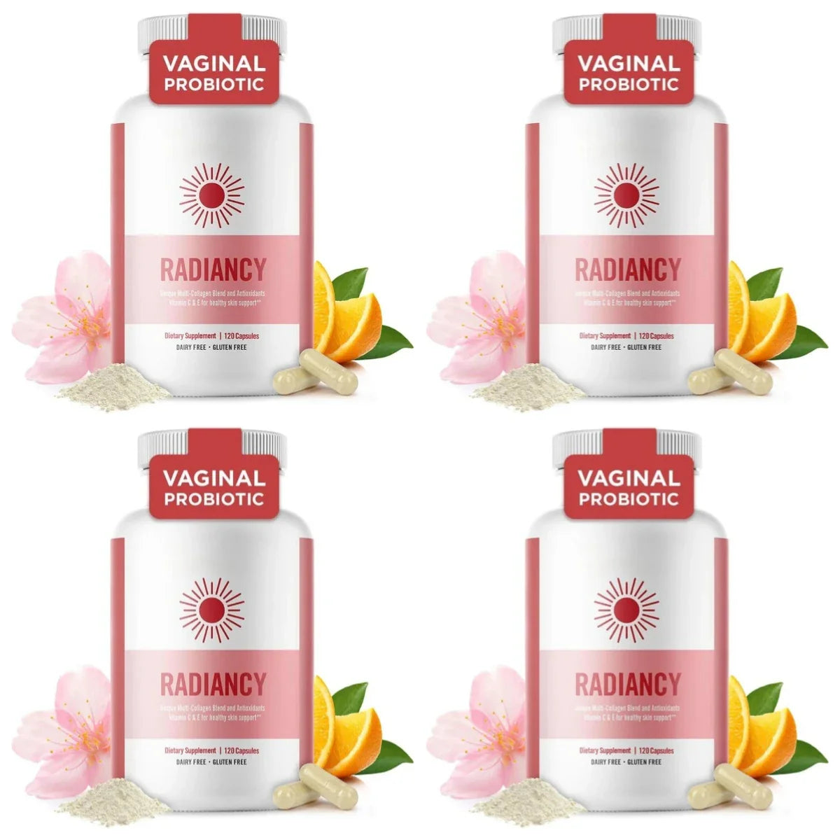 Probiotic Collagen Complex for Women – 120 Capsules