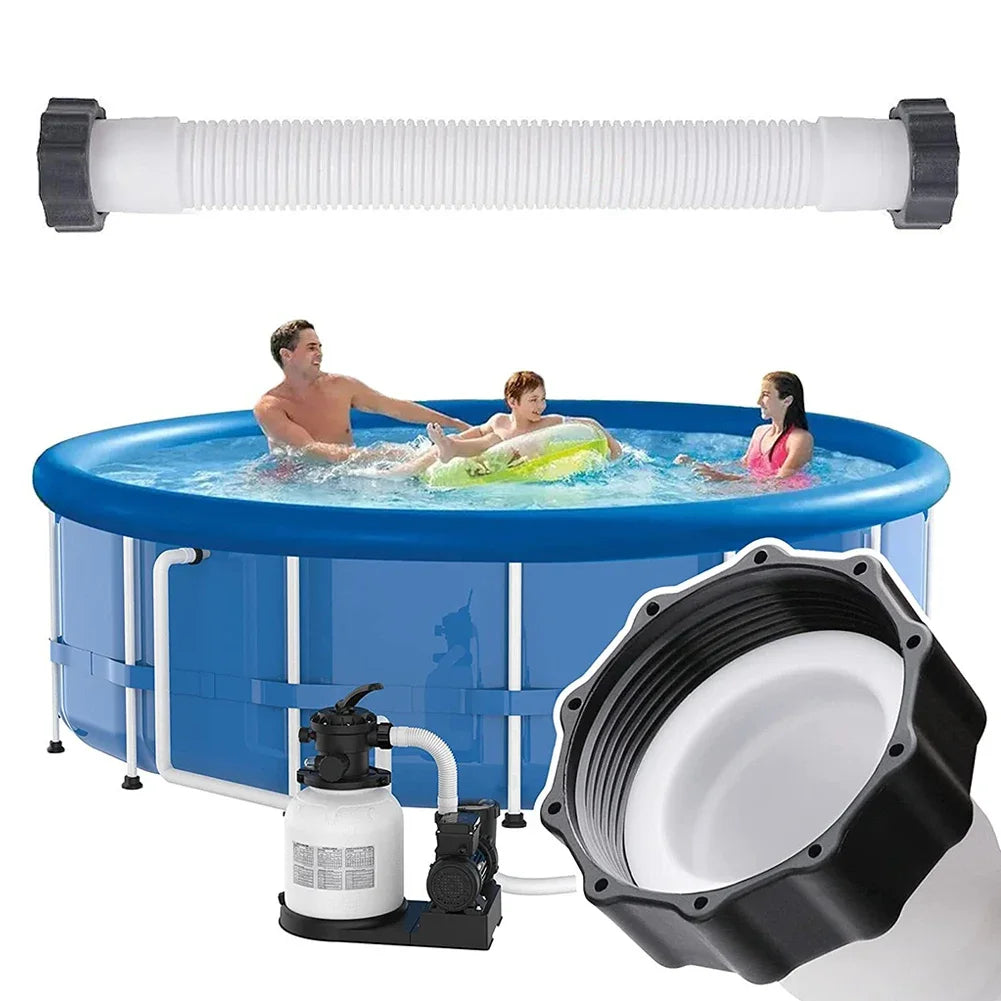 Filter Pump Hose Pool Hose 16 Inch Filter Flexible Pipe For Intex Garden Interconnecting Hose Outdoor Pool Equipment Parts Peaceful Pleasures Health and Wellness