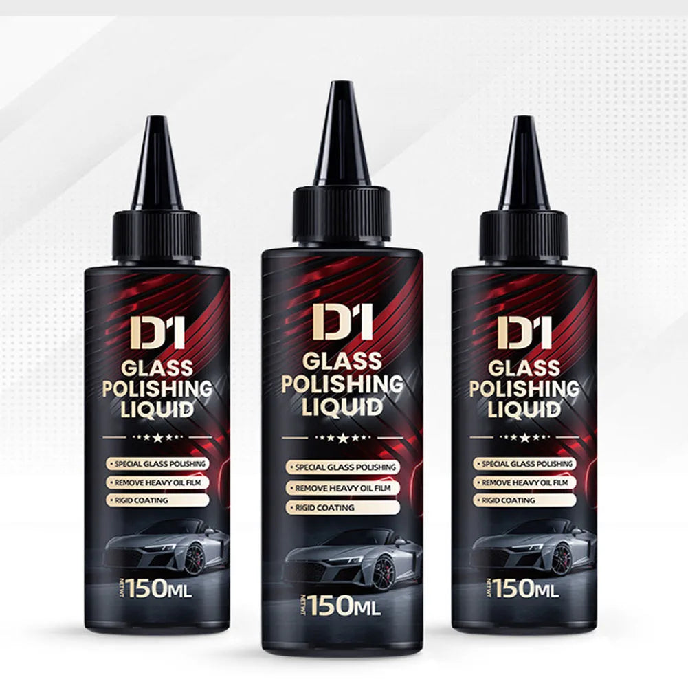 1/3Sets Auto Glass Polishing Essence Removes Oil Film Coating Water Stains Minor Scratches Repair Without Marks Peaceful Pleasures Health and Wellness
