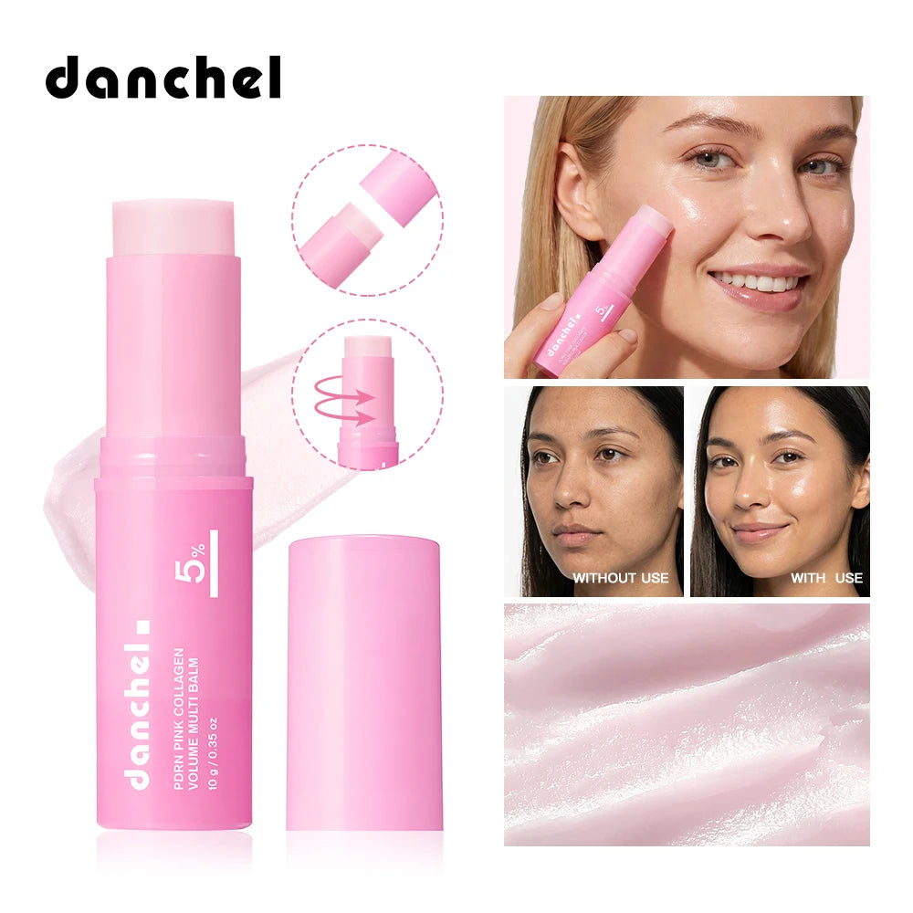 PDRN Pink Collagen Balm Stick | Hydrating Korean Skincare Collagen Balm Stick Peaceful Pleasures Health and Wellness