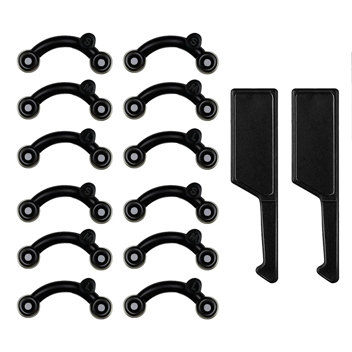 Nose Shaper Lifting Clips – 2 Sets, 3 Sizes | Silicone & Acrylic