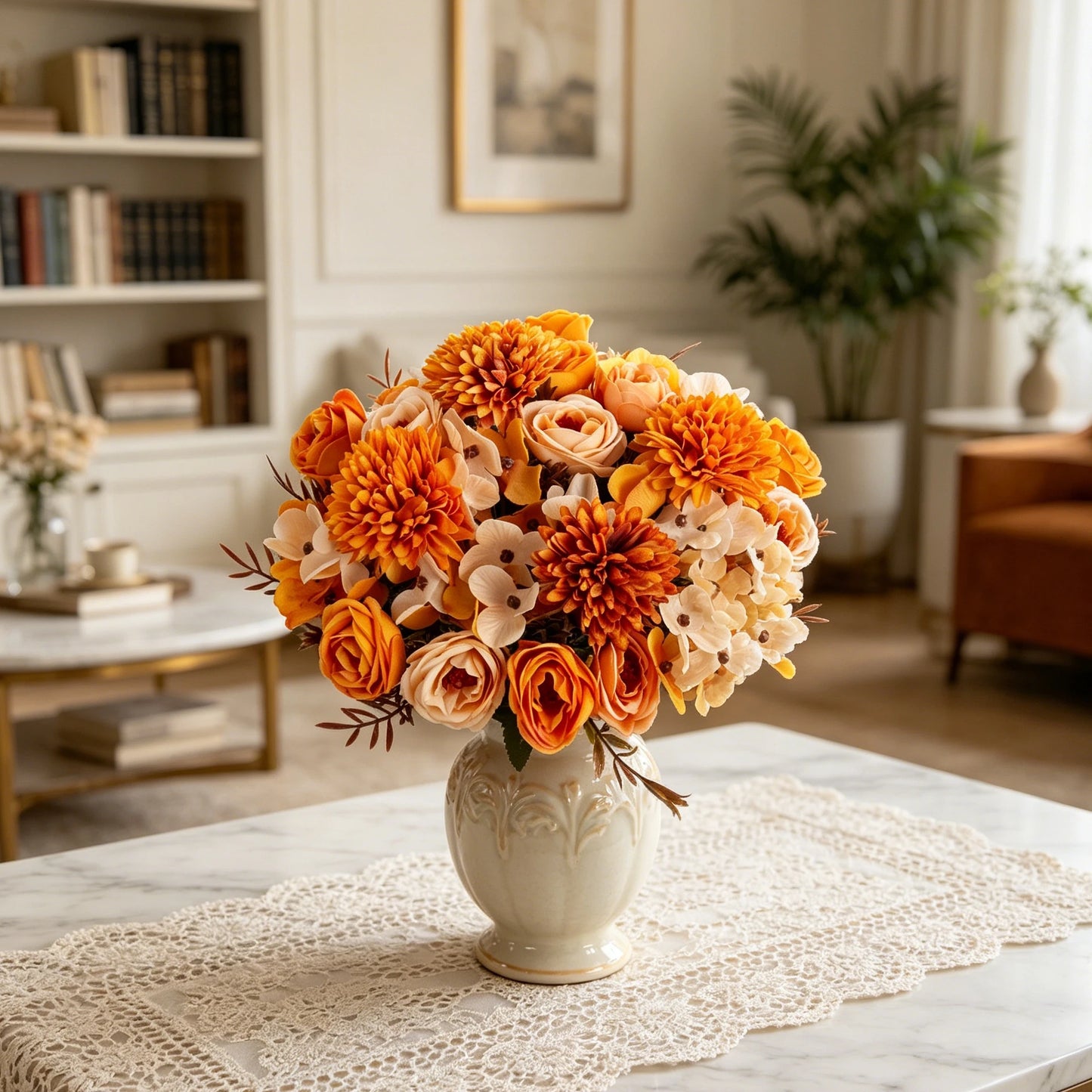 Silk Rose Artificial Flowers for Wedding, Home & DIY Decor