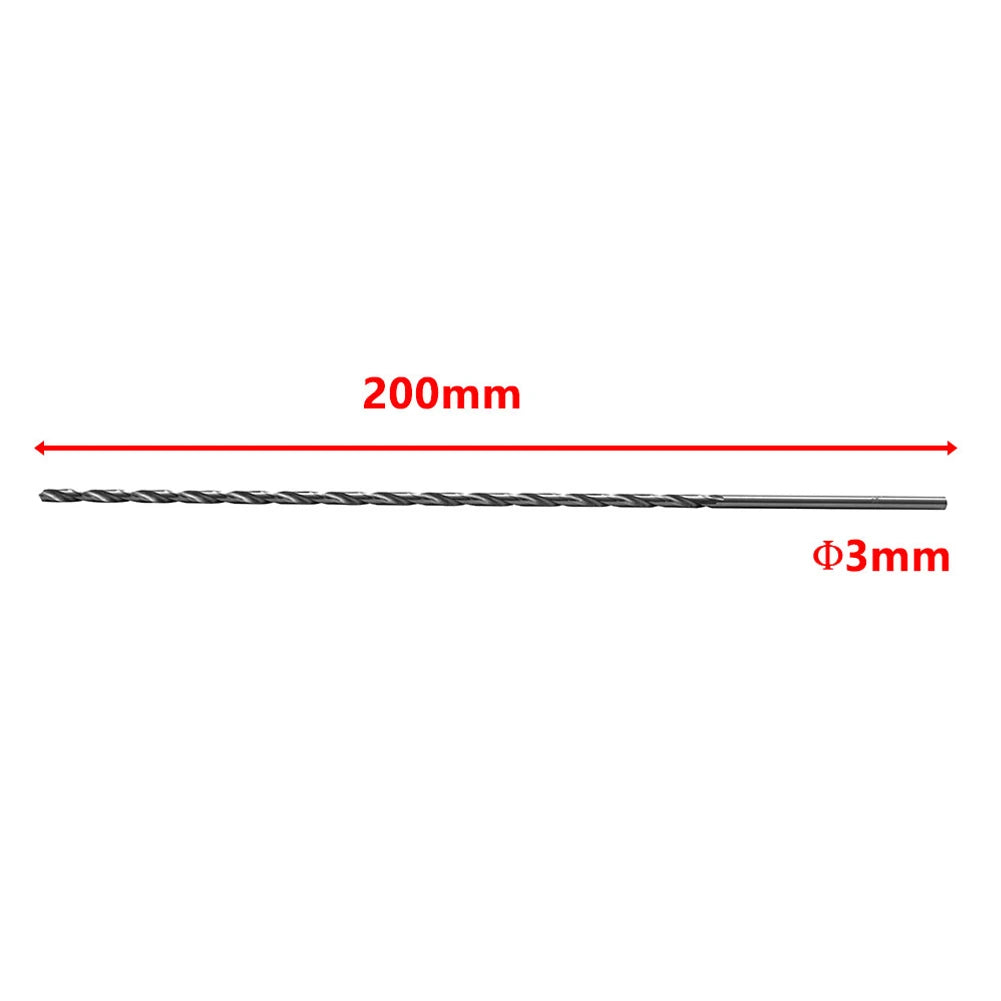 Extra Long Speed Steel HSS Drill Bit Straight Shank Twistt Metal