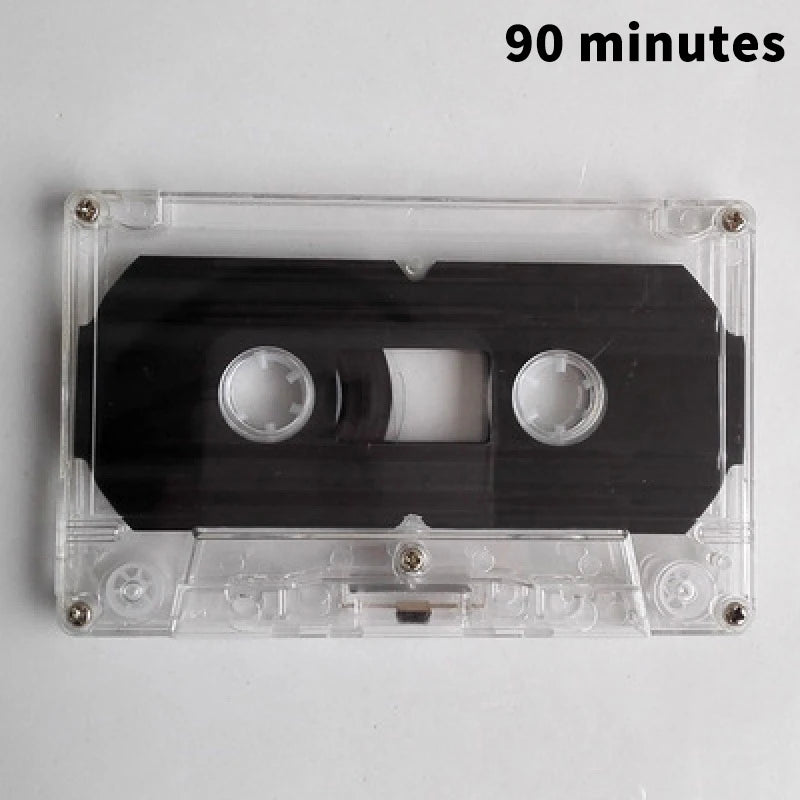 Blank Cassette Tape – Standard Recording Tape for Voice & Music