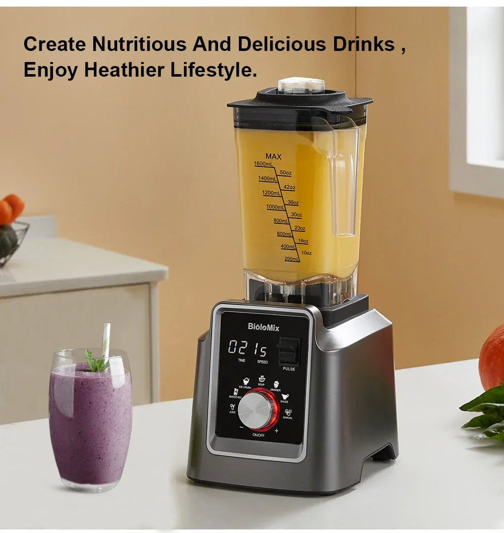 BioloMix Digital BPA FREE 2L Automatic Blender Blenders Peaceful Pleasures Health and Wellness