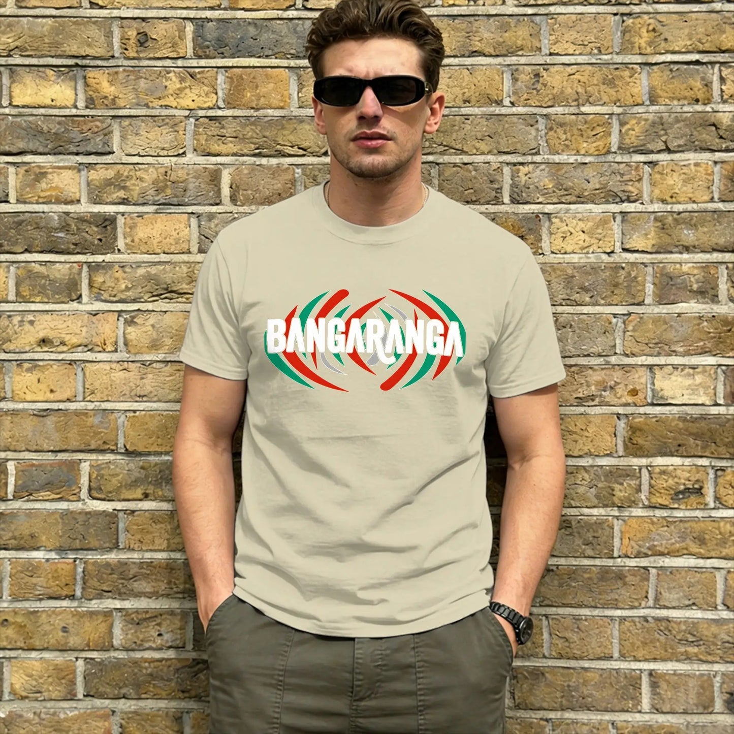 Bangaranga Song T Shirt for Men Pure Cotton Leisure T-Shirts Crew Neck 2026 Bulgaria Tee Shirt Short Sleeve Tops Plus Size Peaceful Pleasures Health and Wellness