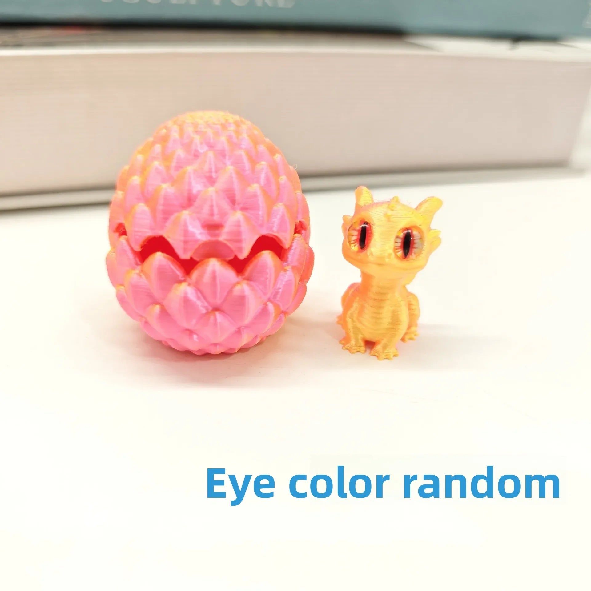 Dragon Egg 3D Printing Huevo De Dragón - Desk Decor Gag Gift Christmas & Birthday Novelty Office Toy & Home Decoration for Home Peaceful Pleasures Health and Wellness Fantasy powder