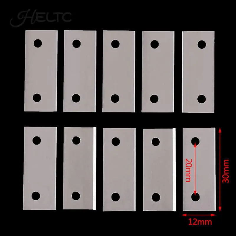 10-Pack Metal Replacement Blades for Network Cable Crimper Crimper Replacement Blades Peaceful Pleasures Health and Wellness 10Pcs 4