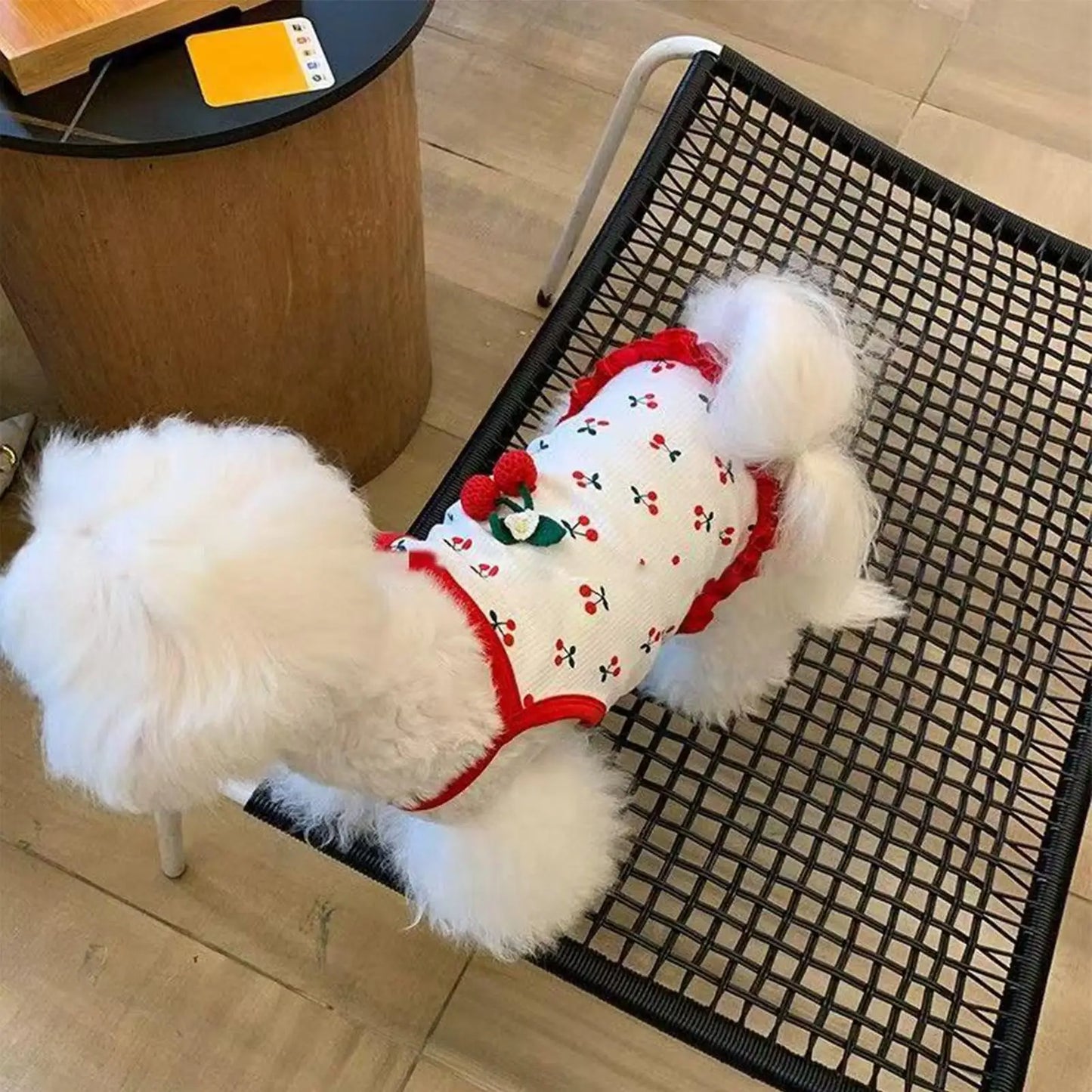 Cherry Breathable Summer Dog Vest for Small Dogs & Cats