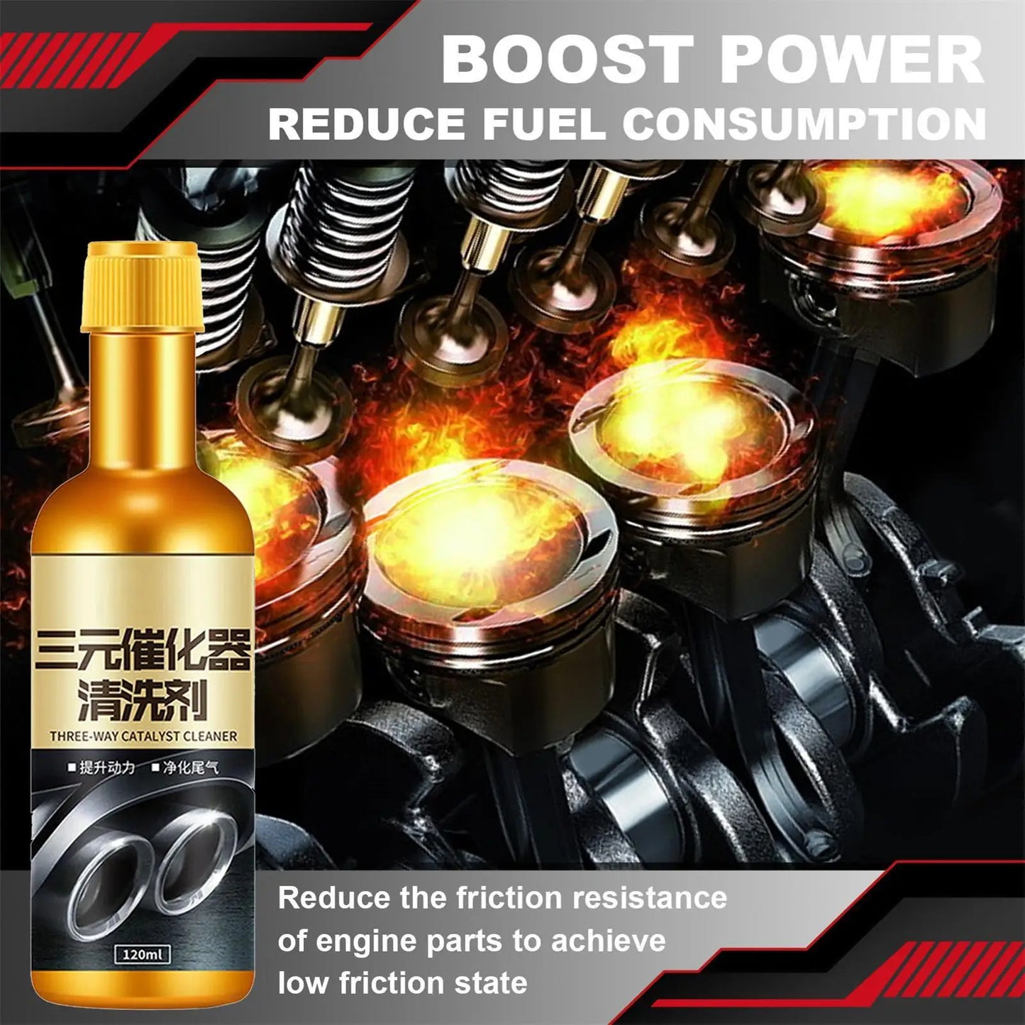 Catalytic Converter Cleaner – Engine Carbon Remover 120ml