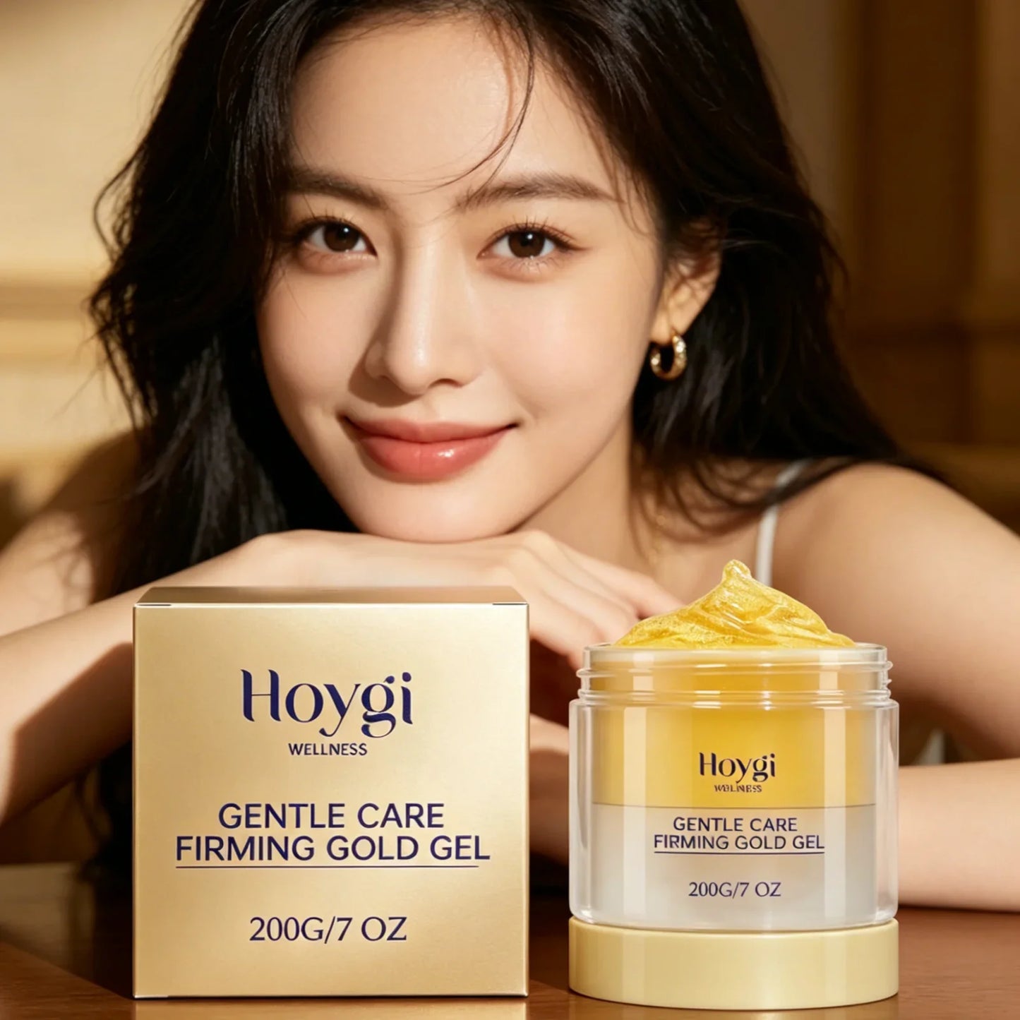 Hoygi Firming Gold Body Gel – Lifting, Smoothing & Moisture 200g