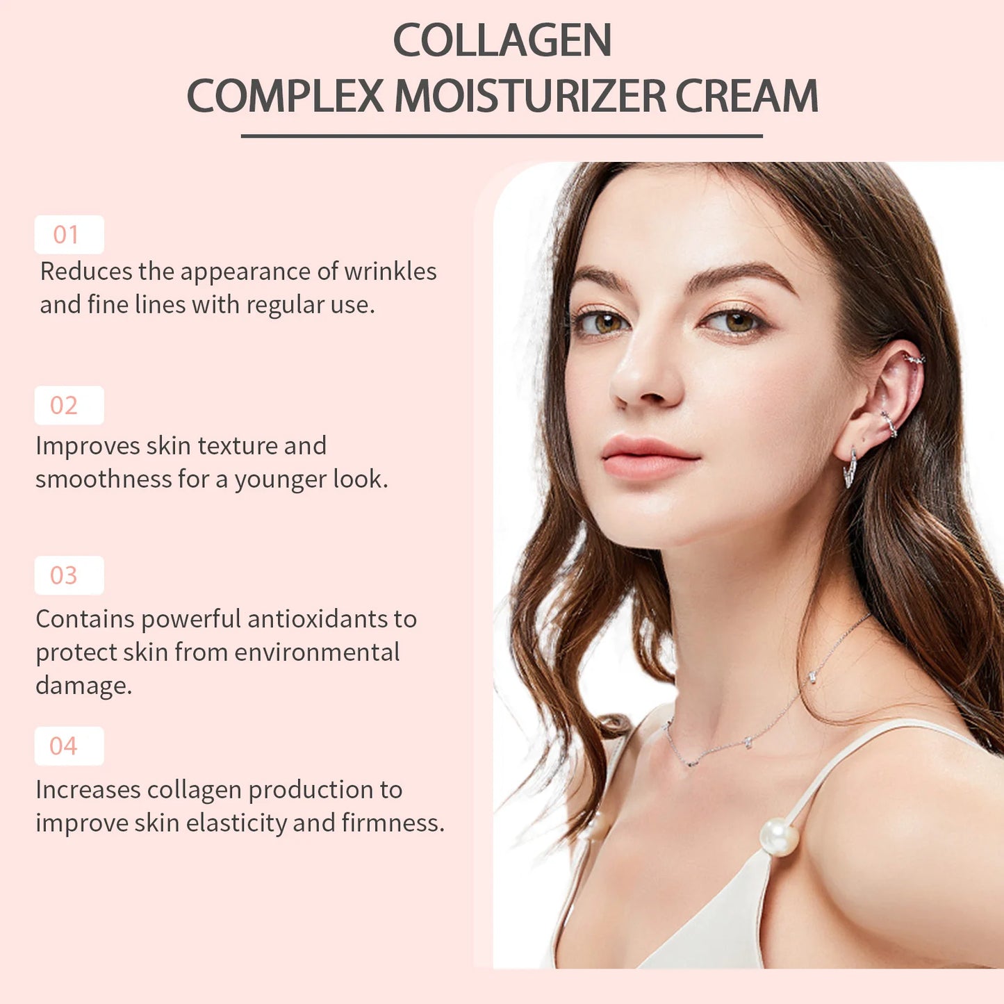 WIYUN Collagen Face Cream – Anti-Aging, Firming & Hydrating 30g