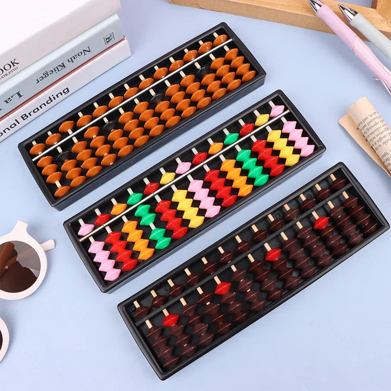 13-Column Abacus Soroban – Portable Kids Math Learning Tool