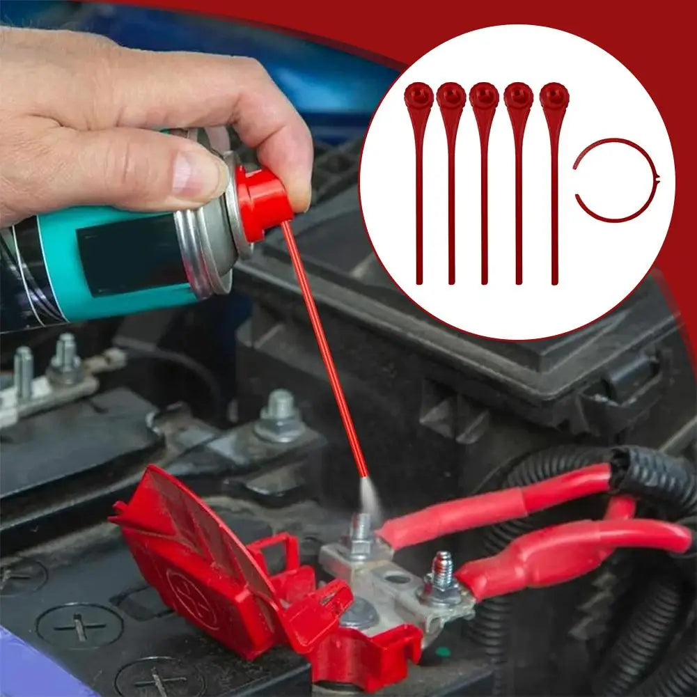 5-Piece Spray Can Nozzle Extension Kit – 3mm & 4mm Universal