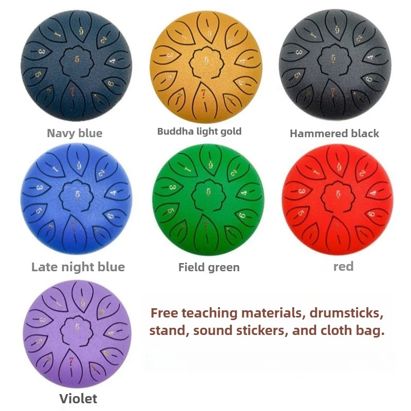 Instrument Ethereal Drum 11 Sound C Key Hand Disc Steel Tongue