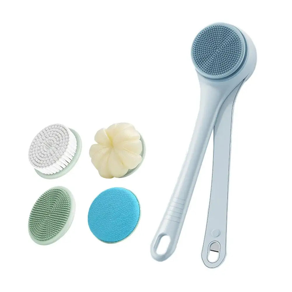 4-in-1 Electric Bath Brush – Waterproof Shower Body Scrubber