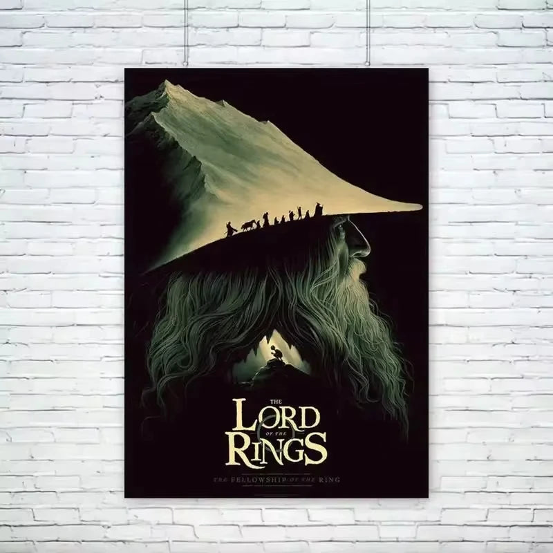 T-The L-Lords of The R-Rings Posters and Prints Modern Living Room Wall Art Canvas Painting Autumn Decorative SmallWall Painting Peaceful Pleasures Health and Wellness