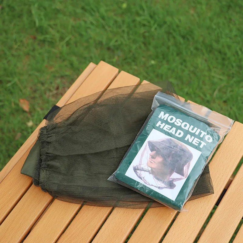 Mosquito Head Net Face Protector | Fine Mesh Bug Screen Cap