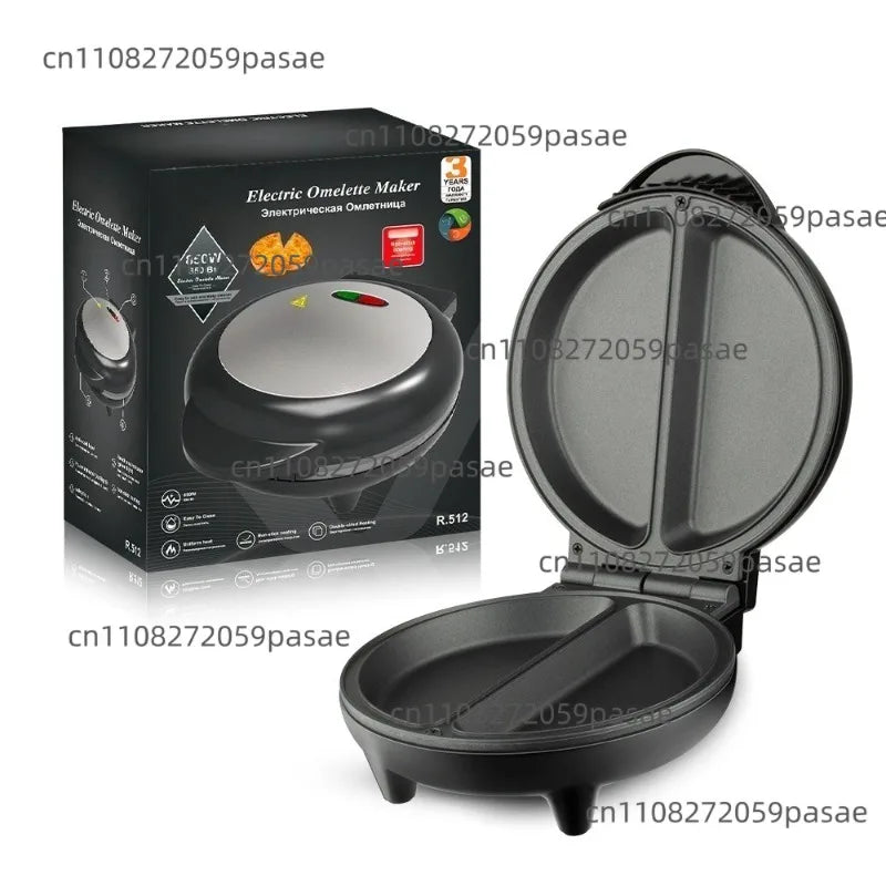 Electric Crepe & Pancake Maker – Double-Sided Heating 750W