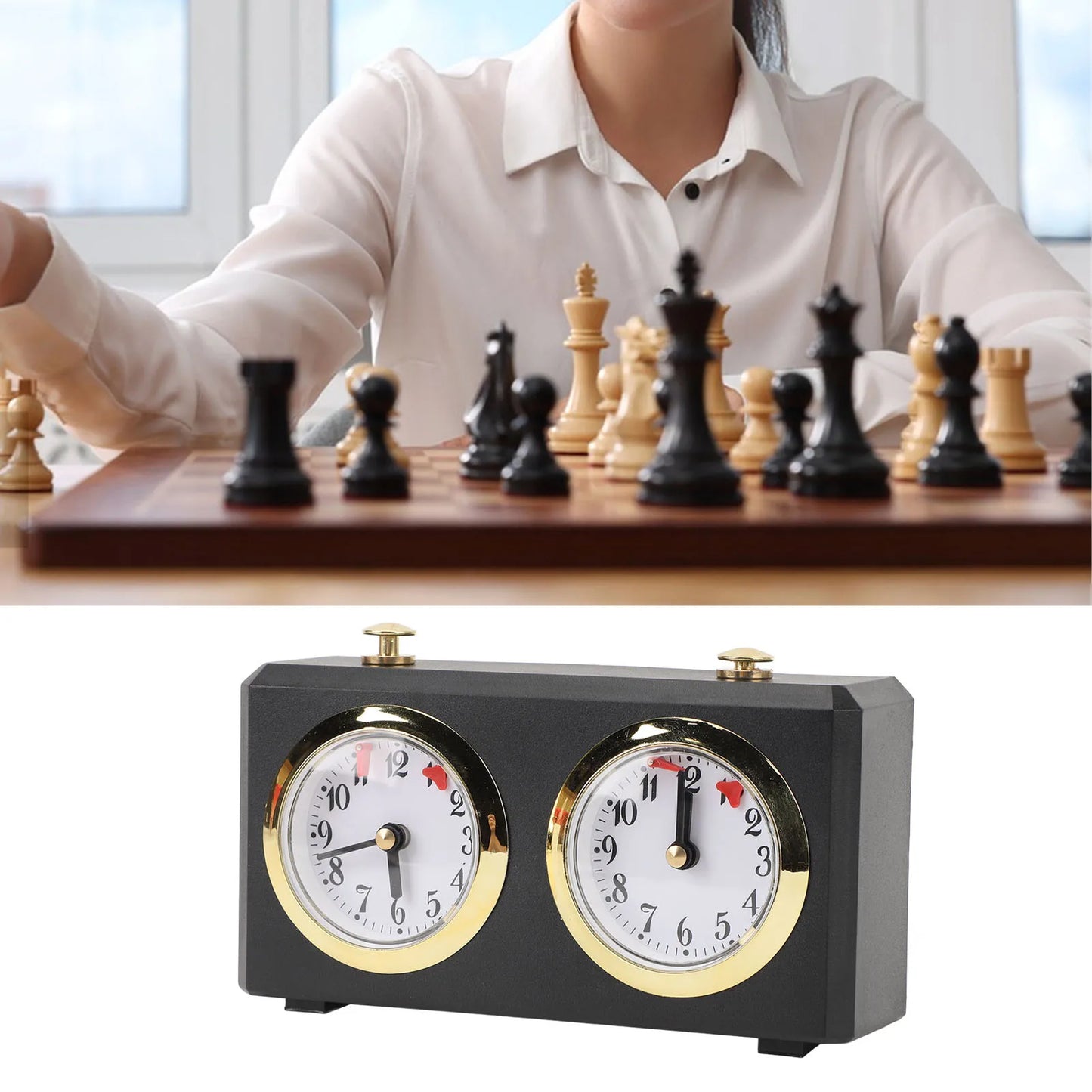 Multi Functional Mechanism Portable Large Easy Chess Clock