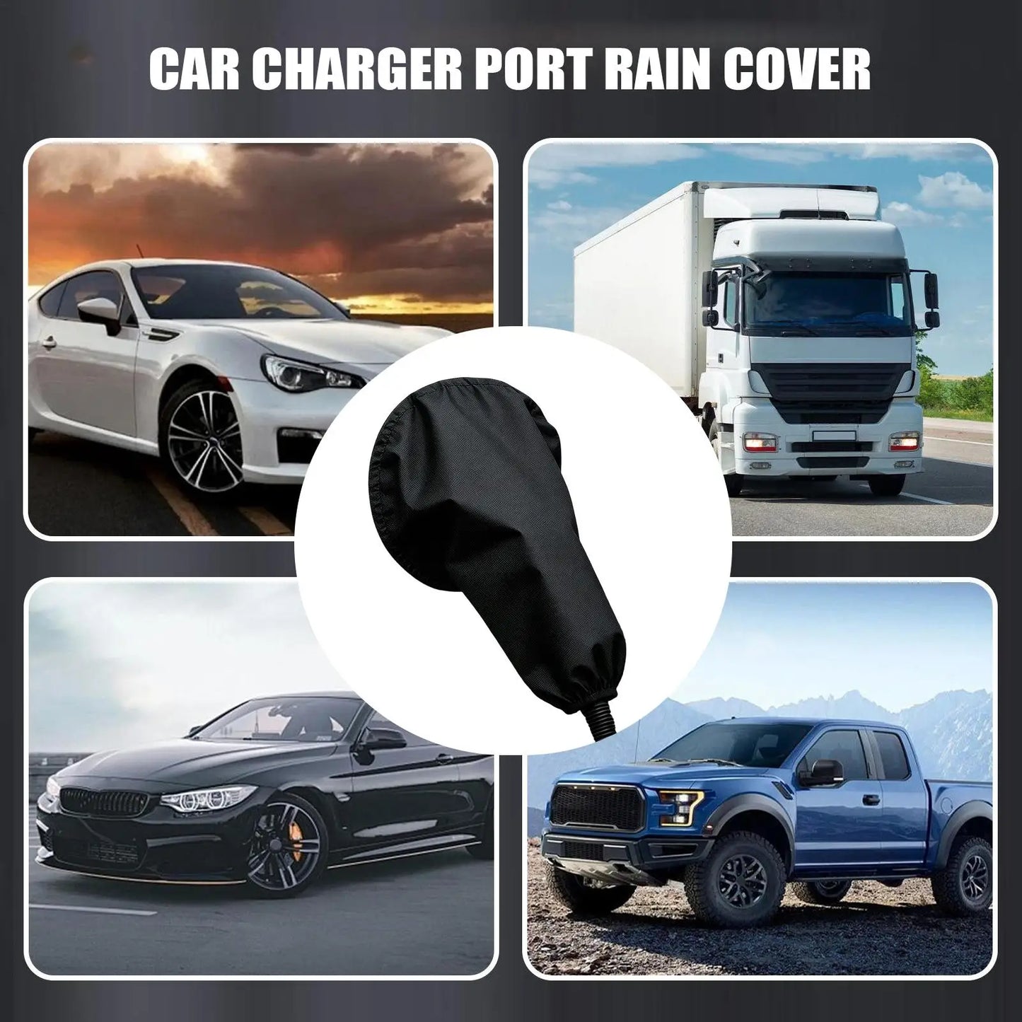 Magnetic EV Charging Port Cover – Waterproof & Dustproof