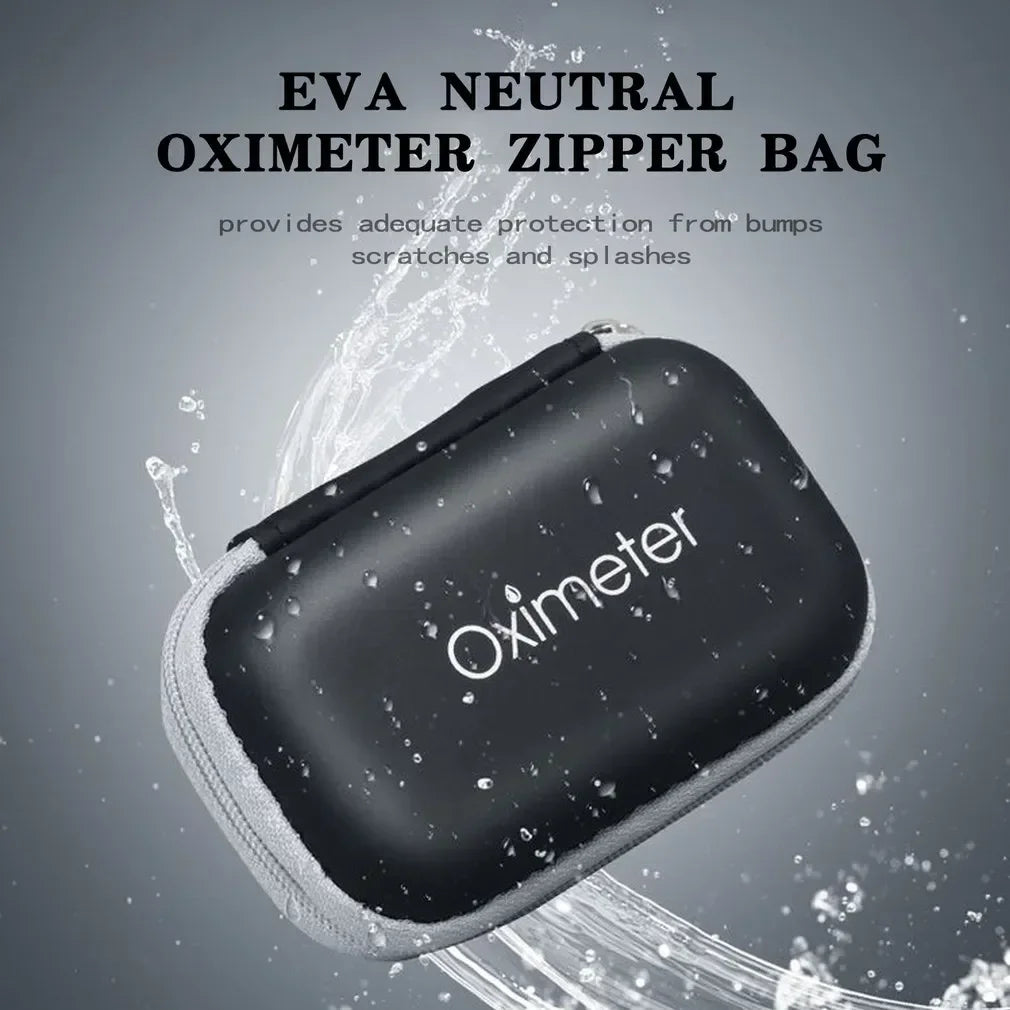 Portable EVA Finger Clip Monitor Storage Bag & Organizer Case
