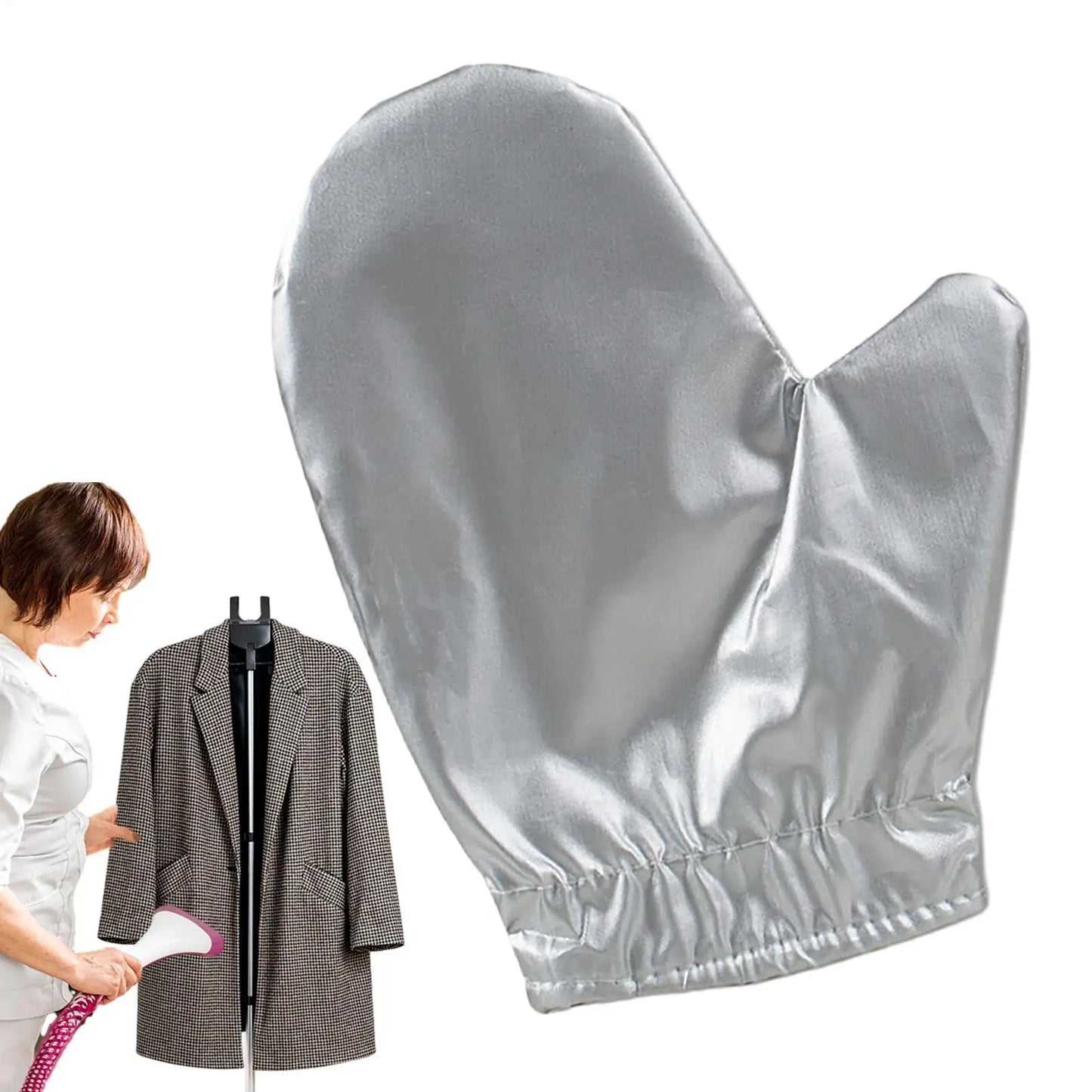 Heat Resistant Garment Steamer Gloves Anti Steam Mittens Protective Gloves for Clothes Steamers Accessories Household Supplies Peaceful Pleasures Health and Wellness