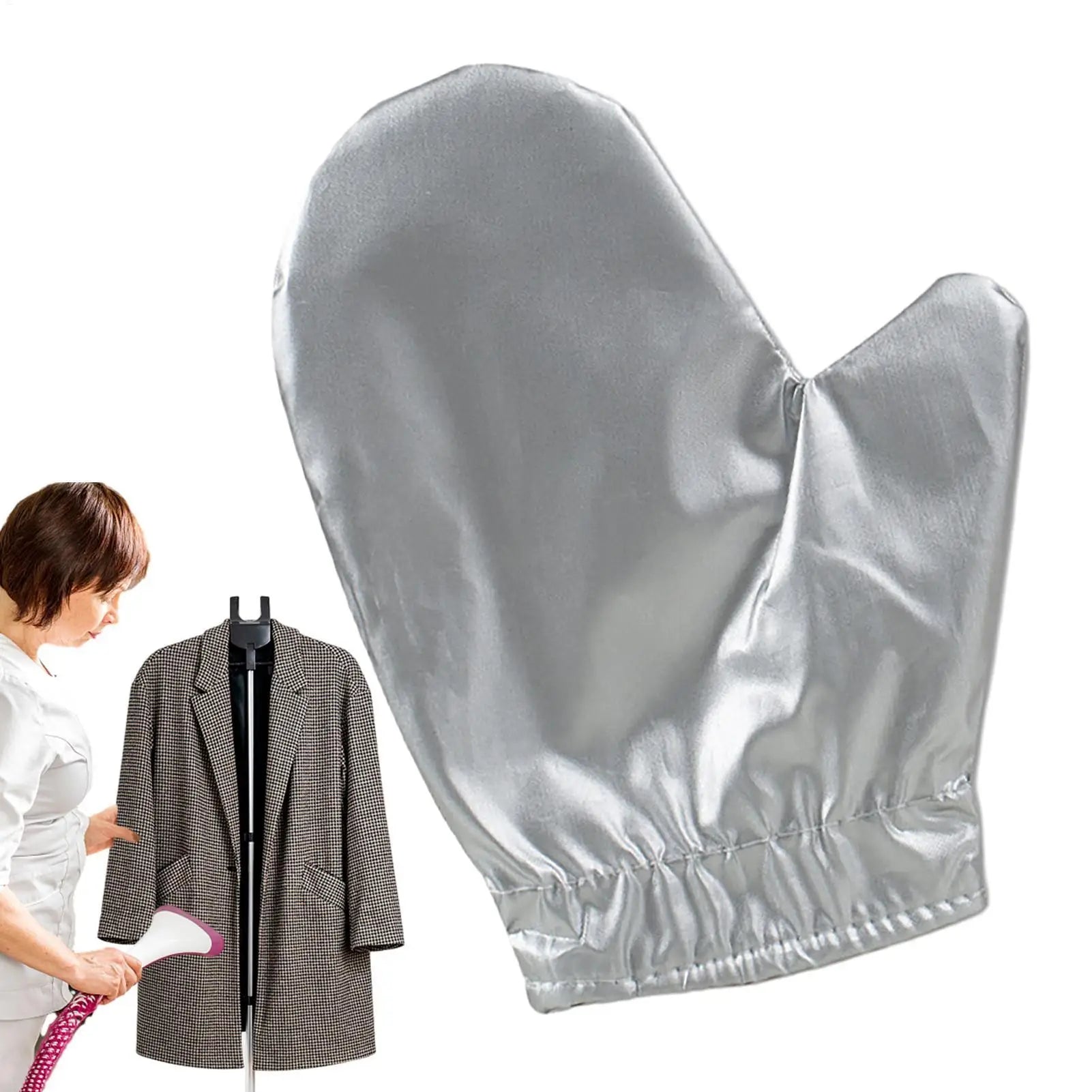 Heat Resistant Garment Steamer Gloves Anti Steam Mittens Protective Gloves for Clothes Steamers Accessories Household Supplies Peaceful Pleasures Health and Wellness