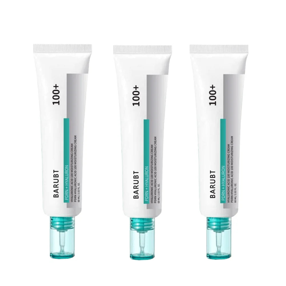 BARUBT PDRN+ Hyaluron Face Cream Triple Molecular Moisturizer for Hydrating&Firming Restorative Uneven Skin Tone Care Skincare Peaceful Pleasures Health and Wellness C