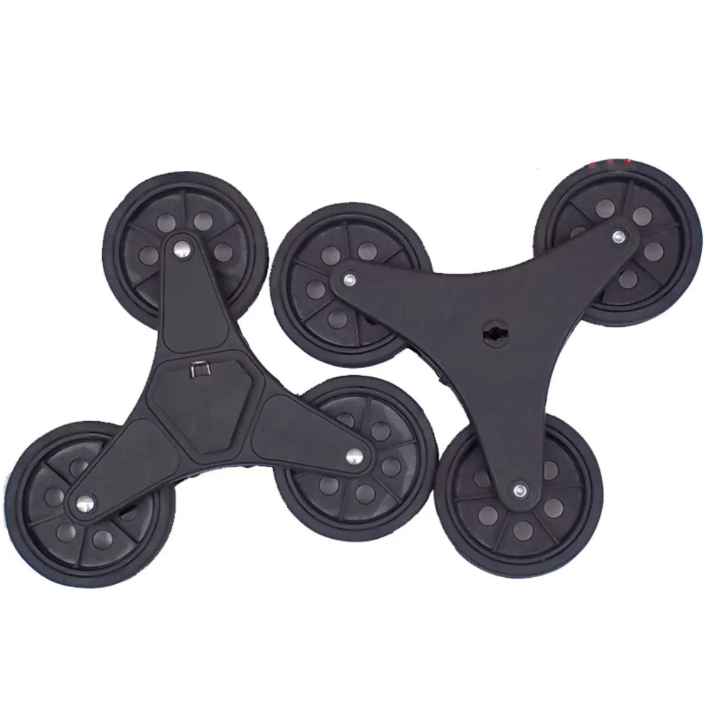 3-Wheel Stair Climbing Cart Casters – Replacement Rollers