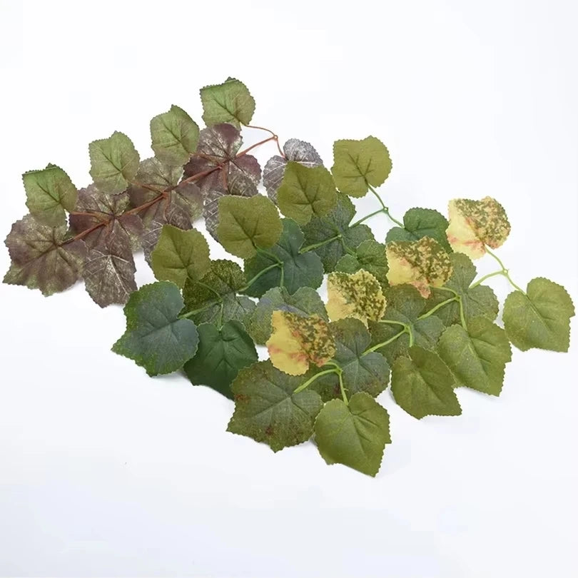 100 Pcs Artificial Green Leaves – Wedding & Home DIY Decor