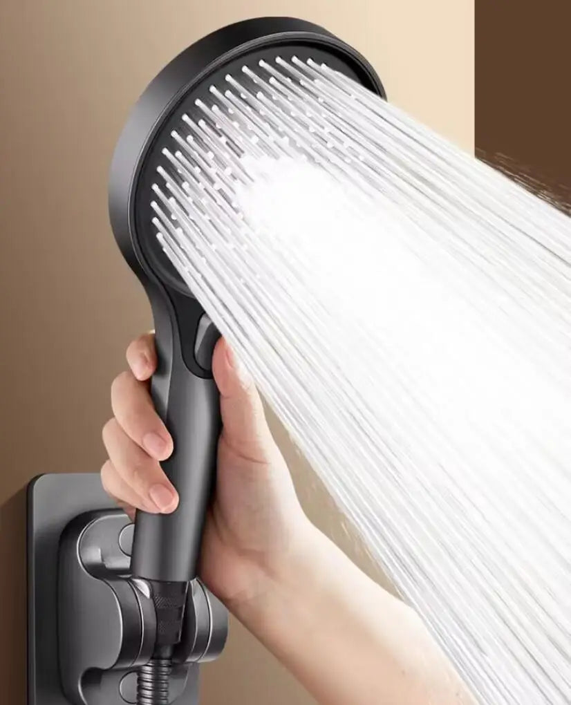 13cm Rainfall Shower Head | 3 Modes, High Pressure & Water Saving