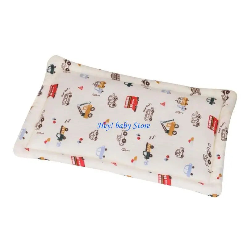 Newborn Baby Pillow – Soft Breathable 100% Cotton Head Support
