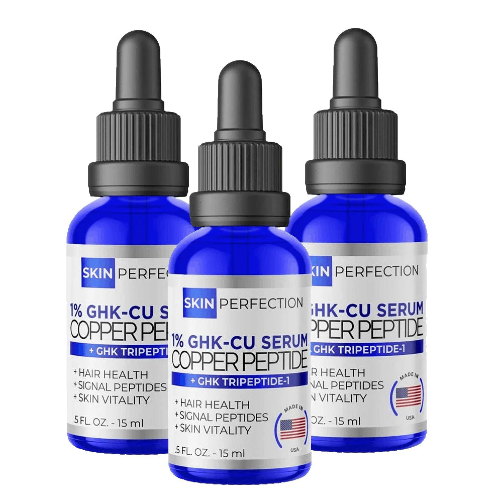 Ghk-Cu Facial Serum Deeply Nourishing Formula Providing Long-Lasting Hydration for Dry and Dehydrated Skin Skincare Peaceful Pleasures Health and Wellness D