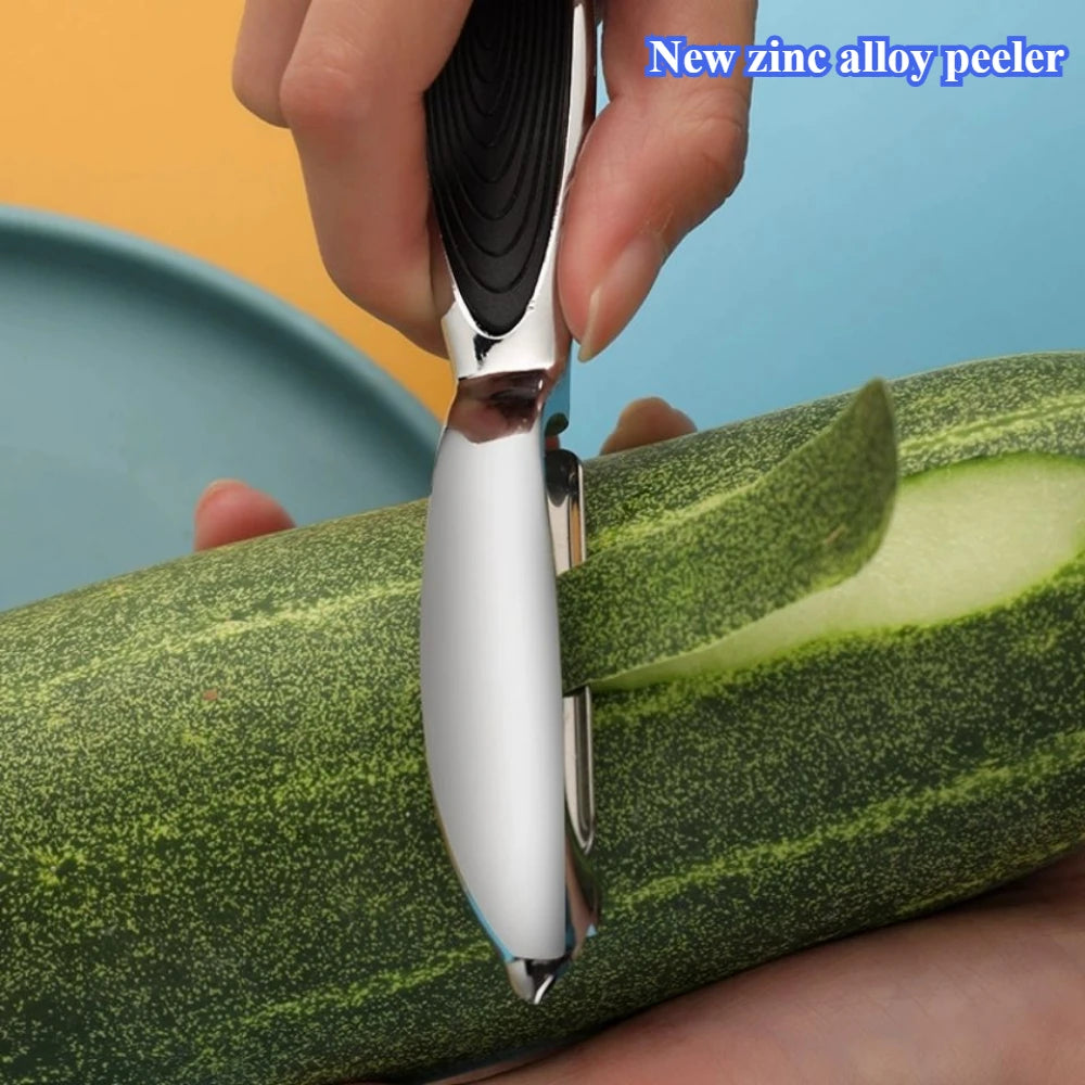 Multifunctional Vegetable Peeler & Grater | Zinc Alloy Kitchen Tool