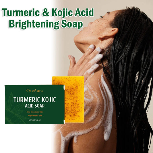 Turmeric Kojic Acid Soap – Brightening Dark Spot Remover 100g