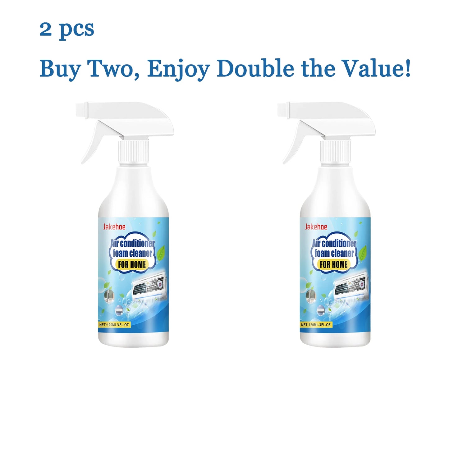 120ml AC Bubble Cleaner – Deep Clean & Odor Remover | JAKEHOE